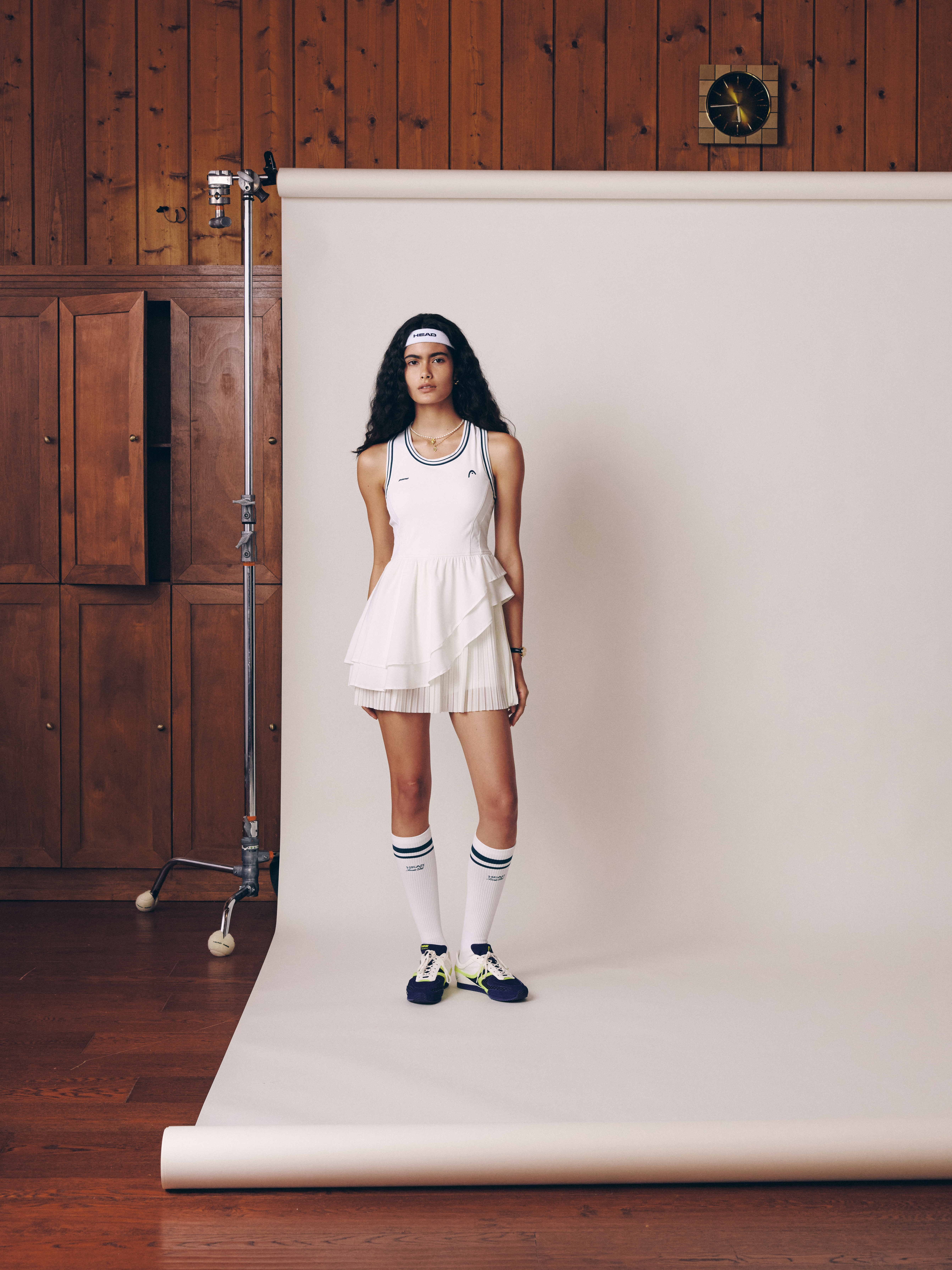 Footwear and clothing from the collaboration.